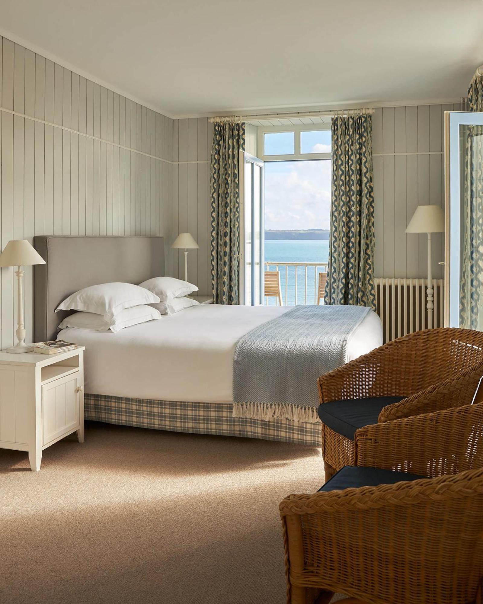 Le Grand Hotel Des Bains & Spa - Bretagne Locquirec Bagian luar foto